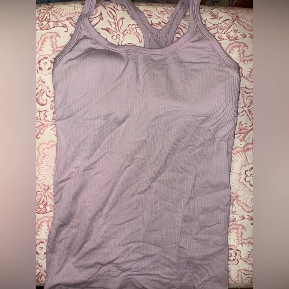 Light pink Lululemon Tank